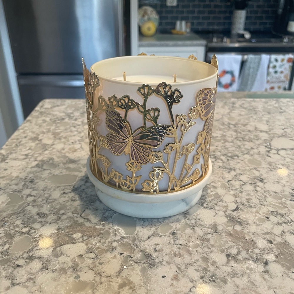 Butterfly candle holder